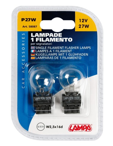 CP.LAMPADE 27W W2,5X16D-P27W