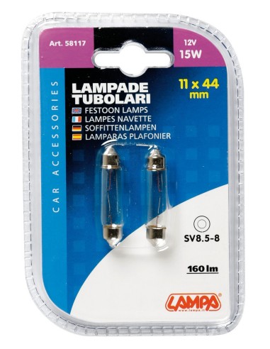 CP.LAMP.TUBOL.15W SV8,5 11X44