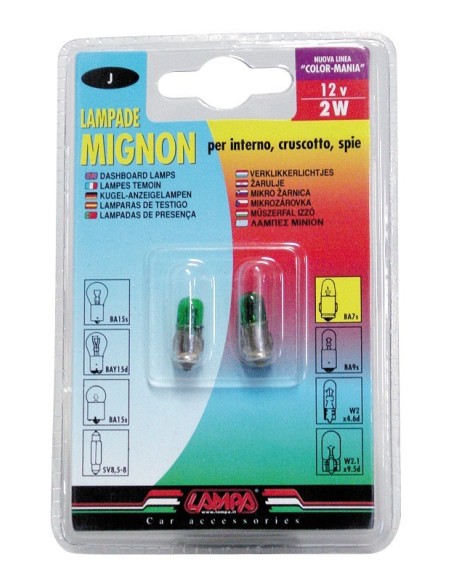 CP.LAM.MIGNON 12V 2WBA7S VER