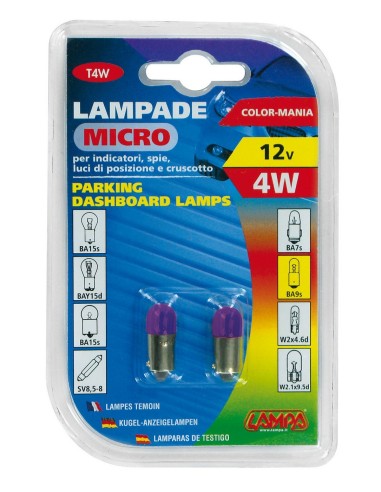 CP.LAM.MICRO 12V 4WBA9S VIOL