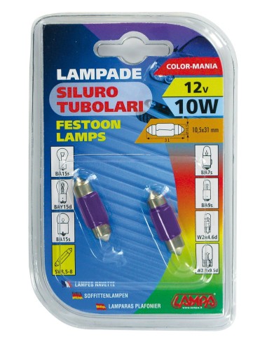 CP.LAM.TUBOL.10W 11X31 VIOLA