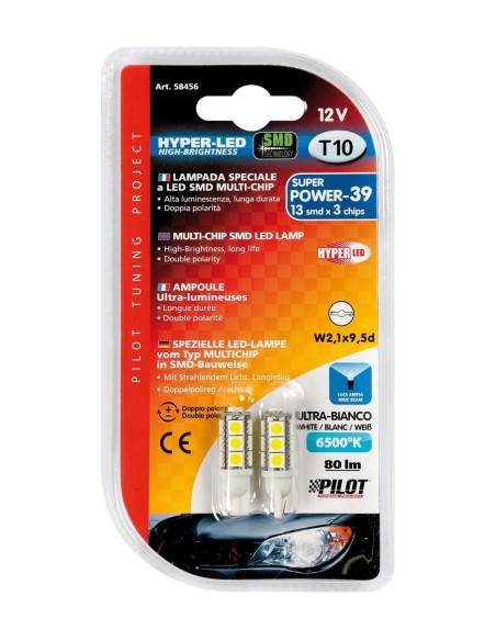 -CP.--HYPER-MICRO-LED--T10 13SMD 39CHIPS -