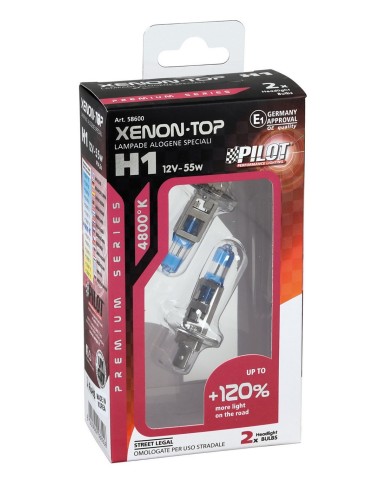 CP. LAMPADE XENON-TOP  H1  +120% 12V 55W