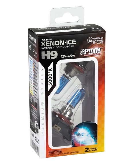 CP. LAMPADE XENON-ICE  H9  12V 65W