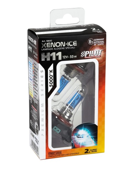 CP. LAMPADE XENON-ICE  H11  12V 55W