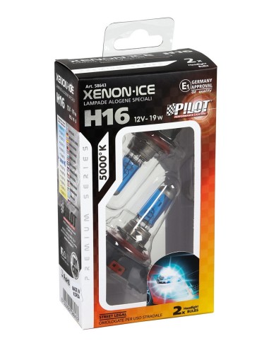 CP. LAMPADE XENON-ICE  H16  12V 19W