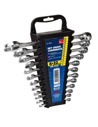 SET 12 PZ CHIAVI COMBINATE