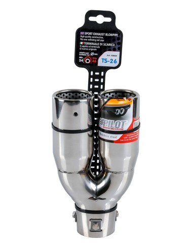 TERMINALE TS-26 ACCIAIO INOX DIAM.34-46MM