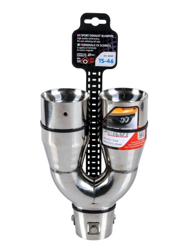 TERMINALE TS-46 ACCIAIO INOX DIAM.32-50MM