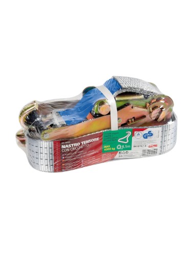 NASTRO TENSORE 8,5MX4T GANCIO SINGOLO