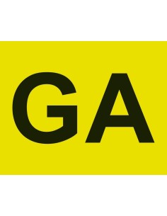 -CONTRASSEGNO --GA-- ANTERIORE GUIDA ACCOMPAGNATA