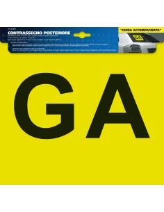 -CONTRASSEGNO --GA-- POSTERIORE GUIDA ACCOMPAGNATA