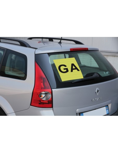 -CONTRASSEGNO --GA-- POSTERIORE GUIDA ACCOMPAGNATA