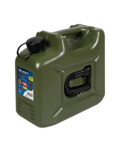 TANICA MILITARE C/TRAVASATORE 10L IN HDPE