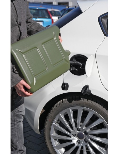 TANICA MILITARE C/TRAVASATORE 20L IN HDPE