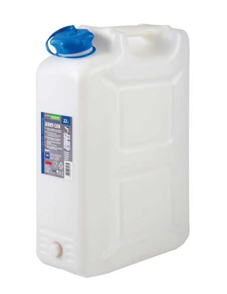 TANICA TRASPARENTE 20 LITRI CON RUBINETTO