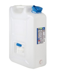 TANICA TRASPARENTE 20 LITRI CON RUBINETTO 2