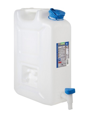 TANICA TRASPARENTE 20 LITRI CON RUBINETTO