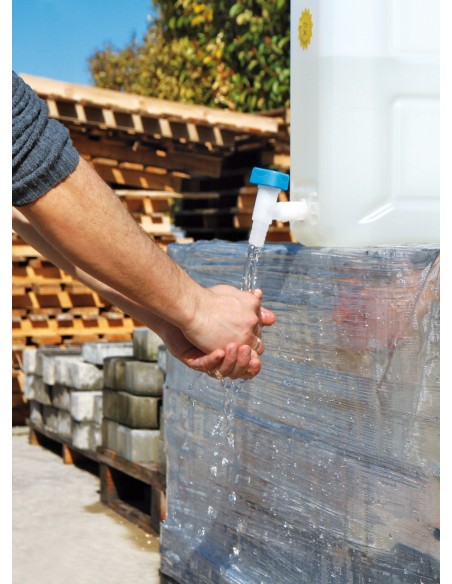 TANICA TRASPARENTE 20 LITRI CON RUBINETTO