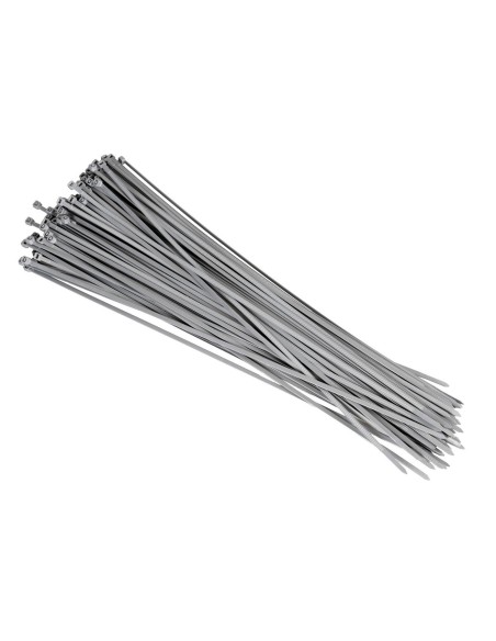 SET 100 FASCETTE 45X0,46 CM. GRIGIO