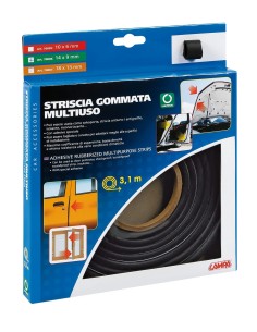STRISCIA GOMMATA MULTIUSO 14MM X 3,10M 2