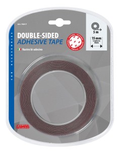 NASTRO BIADESIVO 15MM X 5 MT AD ALTA RESISTENZA 2
