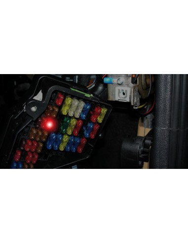 CART.FUSIBILI LAMELLARI C/LED 5A, 6PEZZI