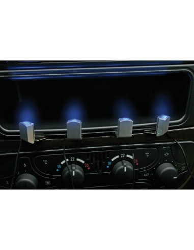 SET 4 DASH-LED LED BLU PER CRUSCOTTO