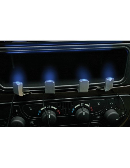 SET 4 DASH-LED LED BLU PER CRUSCOTTO