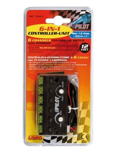 CENTRAL. CONTROLLO 6 USCITE 2