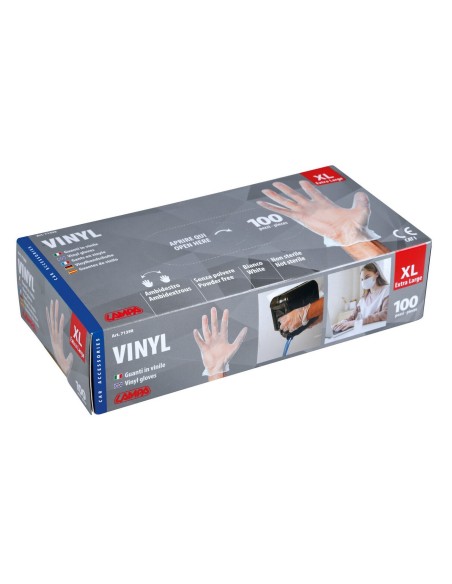 GUANTI IN VINILE 100 PZ.