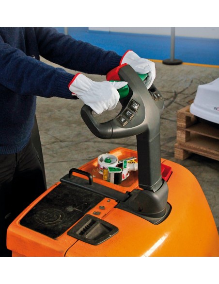 GUANTI LAVORO PELLE FIORE DI BUFALO C/INTERNO FELP