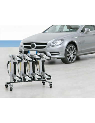 RASTRELLIERA PER 4 CRICK DI STAZIONAMENTO