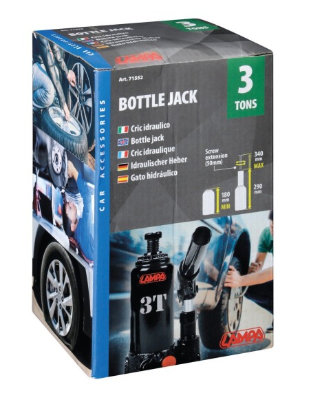 CRIC IDRAULICO 30 Q.LI TUV