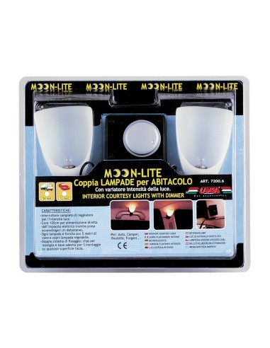 MOON-LITE COPPIA LAMPADE 12V
