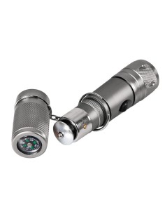 -TORCIA ALLUMINIO --POCKET-LED-- RICARICABILE 1WAT 2