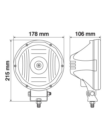 FARO A LED DL-1 12/24V 7---