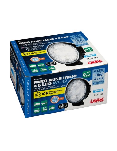 FARO AUSILIARIO A LED WL-12 10-30V
