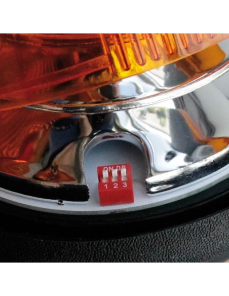 LAMPADA ROTANTE LED CON BASE DIN--RL-2---