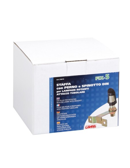 -SUPPORTO--05--X LAMPADE ROTANTI CON ATTACCO DIN T
