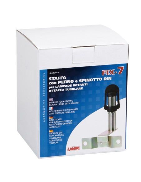 -SUPPORTO--07--X LAMPADE ROTANTI CON ATTACCO DIN T