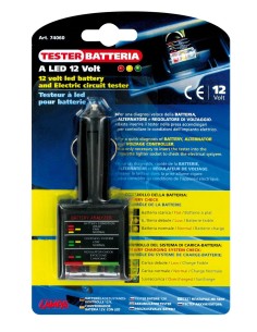 TESTER BATTERIA CON LED 2