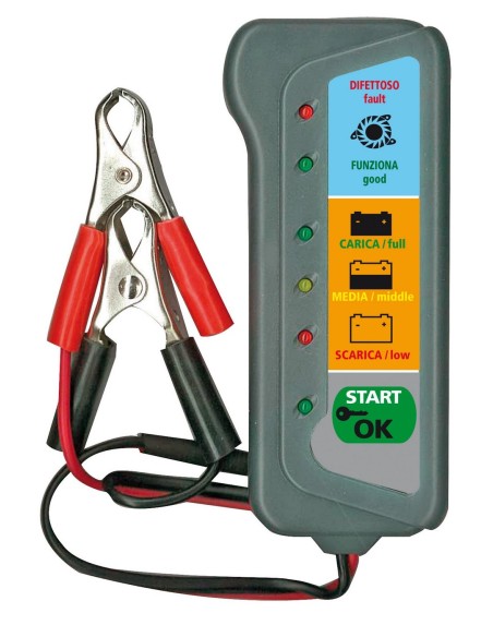 TESTER BATTERIA ALTERNATORE