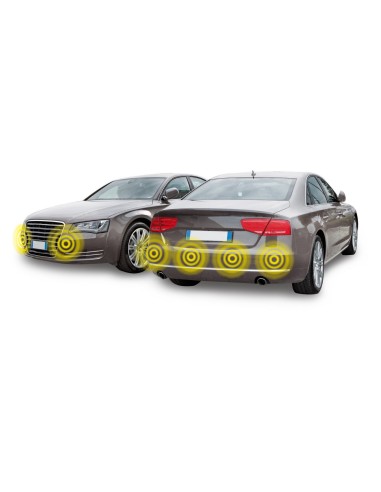 PARKING SENSOR S-6 MONTAGGIO INTERNO + DISPLAY DIG