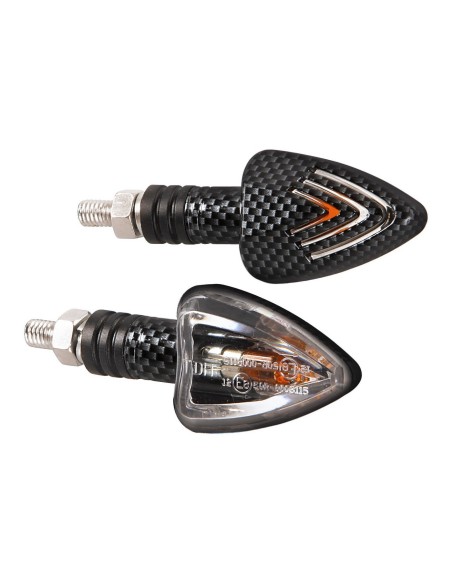 CP.FRECCE CARBON L.MOD.FOCAL LAMPADINA VETRO BIANC