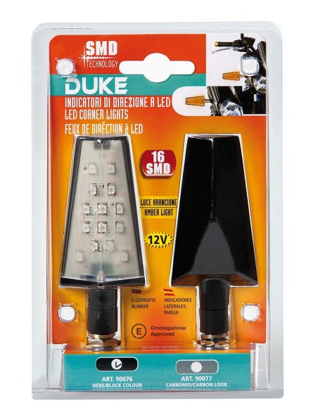 CP.FRECCE NERE MOD.DUKE SMD VETRO BIANCO