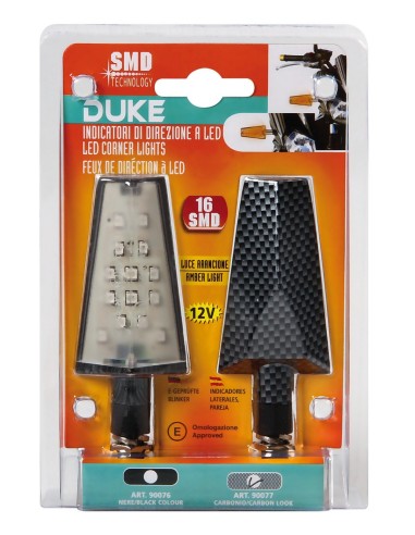 CP.FREC. CARBON L.MOD.DUKE SMD VETRO BIANCO