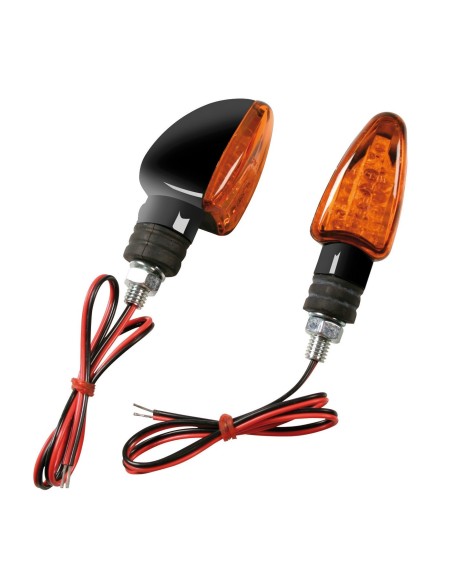 CP.FRECCE NERE MOD.ARROW LED VETRO ARANCIO