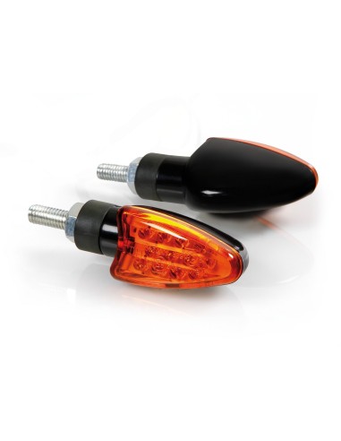 CP.FRECCE NERE MOD.ARROW LED VETRO ARANCIO