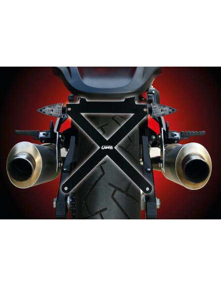 PORTATARGA MOTO X-PLATE